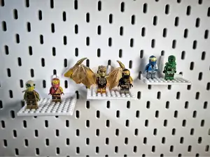 LEGOcompatible Shelves for Ikea Skadis - Set of 3