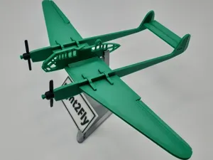 Focke-Wulf Fw 189 Uhu WWII Warbird Model Kit