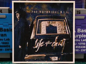 The Notorious B.I.G. "Life or Death" Album Art