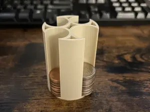 Stacking US Coin Holder/Organizer