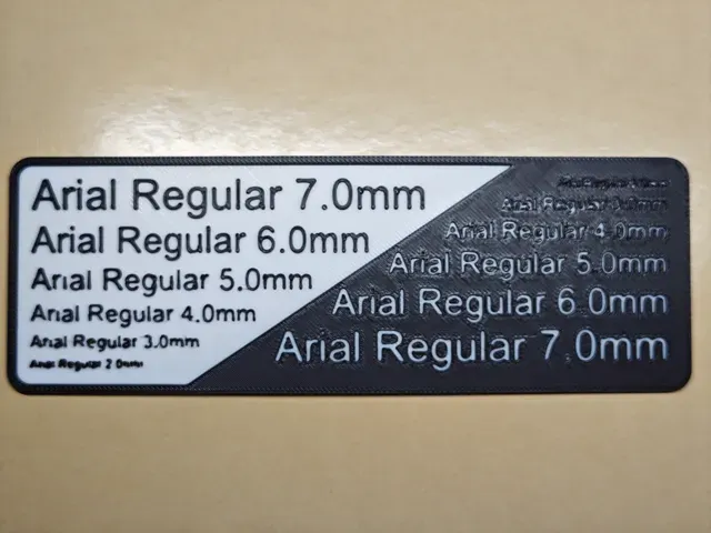 Customizable text size guide — Image 3 of 3