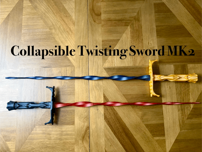Collapsible Twisting Sword - MK2