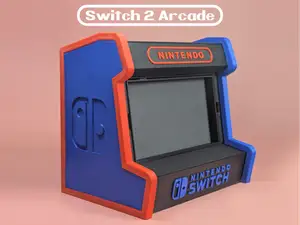 V1 Nintendo Switch 2 Arcade Enclosure with Storage