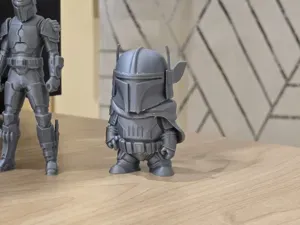 Mini Chibi Mandalorian