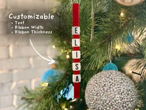 Ribbon Ornament