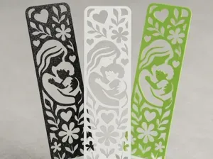 Mother’s Cutout Bookmark | Fast Single-Color Print