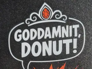 Doddamnit, Donut! Sign (Dungeon Crawler Carl)