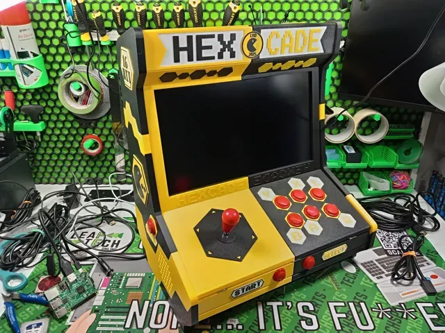 1 Player Bartop Arcade - HEXCADE - Complete Guide — Фото 2 из 11