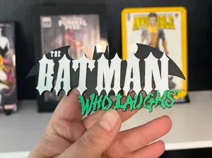 Batman Who Laughs Logo - Bar Magnet