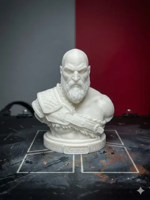 Kratos Bust - God of War — Image 2 of 9