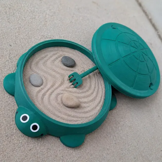 Little Tikes Turtle Mini Sandbox - Zen/ Water Bowl — Image 7 of 7
