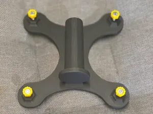 Darts board holder for bike repair stand
