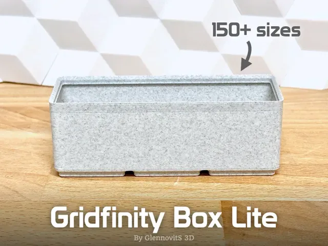 Gridfinity Box Lite - Filament friendly bins — Фото 2 из 6