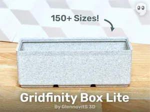 Gridfinity Box Lite - Filament friendly bins