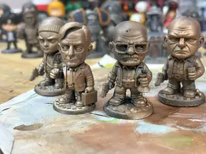 Breaking Bad – Chibi Resin Miniature Set Fan art