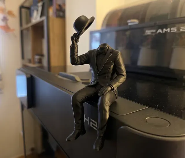The Invisible Gentleman - Sitting Desk — Image 2 of 2