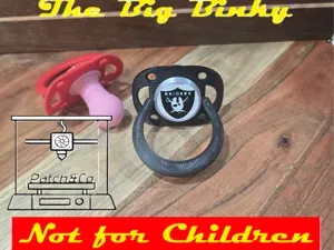 Las Vegas Raiders Big Binky Pacifier