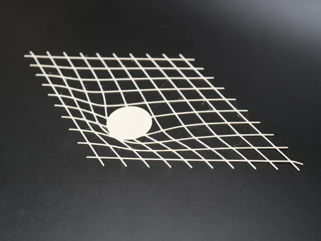 Spacetime Curvature Grid – Gravity Model — Фото 3 из 4