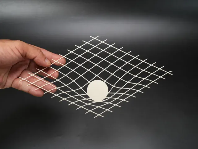 Spacetime Curvature Grid – Gravity Model — Фото 4 из 4