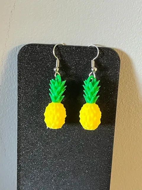 pineapple earrings — Фото 2 из 2