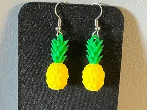 pineapple earrings