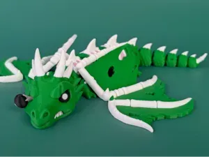 Elder Zombie Dragon - Articulated Flexi Dragon