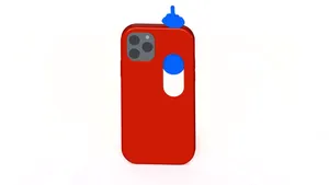 Iphone 12 Mini Case - Sliding Middle Finger