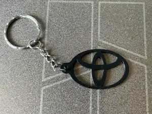 Toyota Logo Keychain - Quick & Easy Print