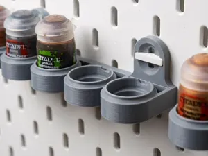 Skadis Dual Paint Holder: Citadel & Vallejo