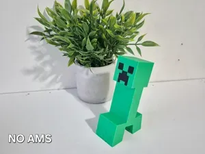 Minecraft Creeper inspired Phone Stand
