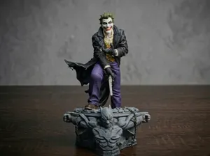 The Joker & Batman Gargoyle Base – Detailed Model
