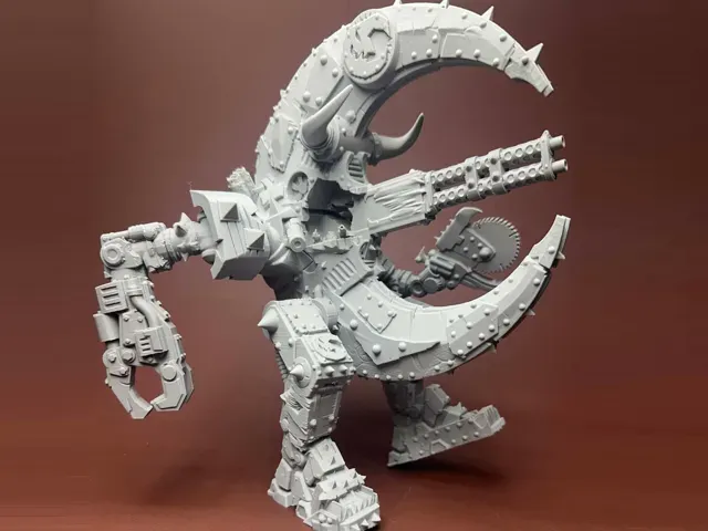 Bad Moons Stompa proxy Walker Orks WH40k
