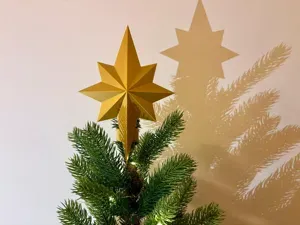 Christmas Star Tree Topper (22 cm)