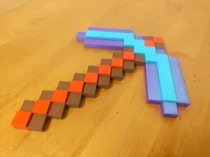 Minecraft Enchanted Pickaxe