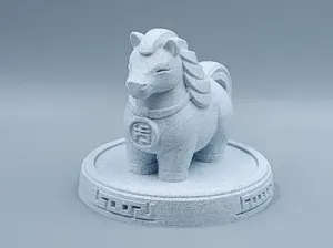 Chonky Fortune Horse Desk Ornament