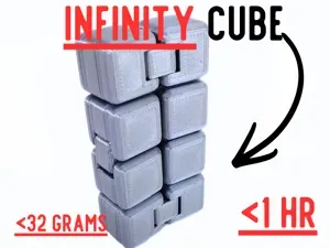 Infinity cube fidget