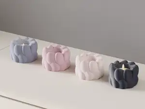 LED Candle Holder. Aesthetic Tealight Stand. Easy