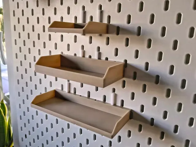 Parametric SKADIS Tray & Shelf Generator — Фото 2 из 6