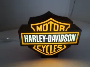 Harley davidson lightbox