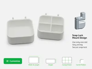 Customizable Skadis Bin (Parametric)