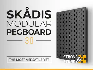 IKEA Skadis modular pegboard 3.0