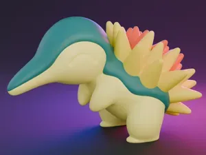 Cyndaquil Model Starting Pokemon; Split and Full