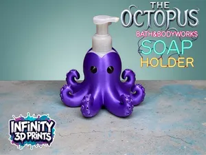 MULTIPART/AMS THE OCTOPUS-BBW SOAP HOLDER