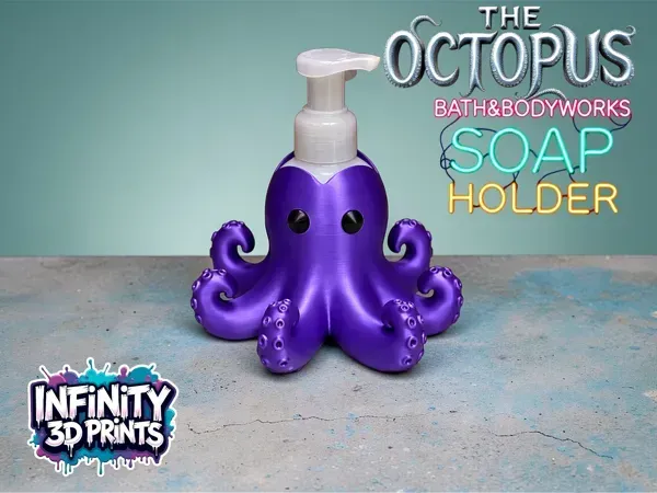 MULTIPART/AMS THE OCTOPUS-BBW SOAP HOLDER