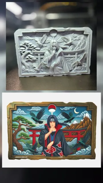 Uchiha Itachi - Naruto 3D Plaque — Фото 5 из 8