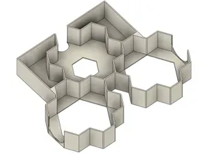 Map Tiles insert for Heroes 3 Board Game