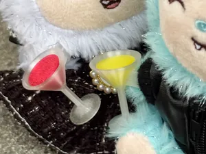 Cocktail Glass for 17cm Plush Monster Doll