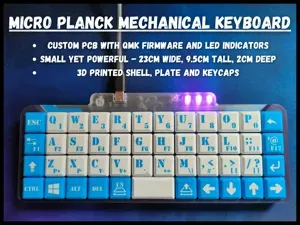 Micro Planck Mechanical Keyboard