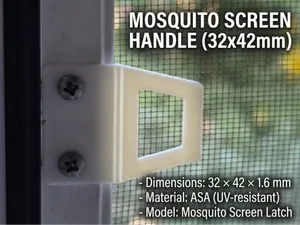 Mosquito Screen Handle