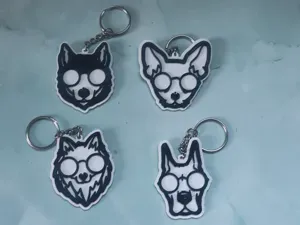 Llaveros de mascotas – Serie 5 (4 Modelos)